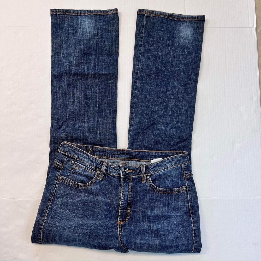 Not Your Daughters Jeans‎ Women Blue Denim Straight Leg High Rise Size 10